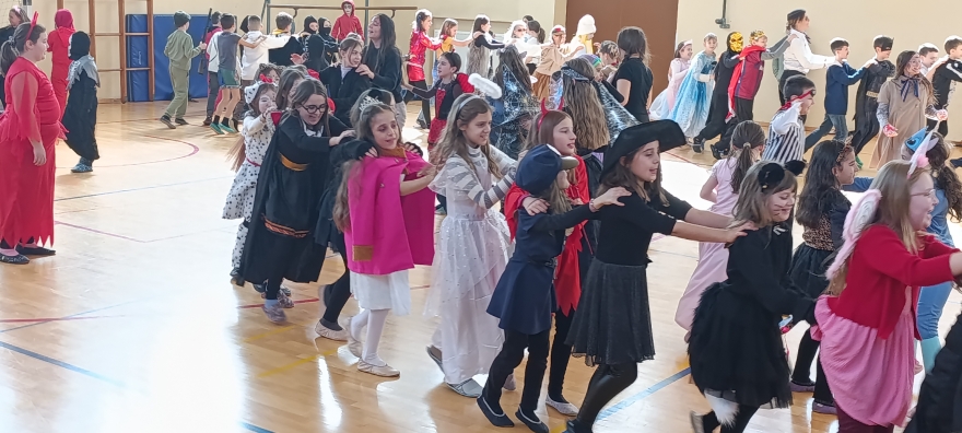 Pustovanje v šolski telovadnici