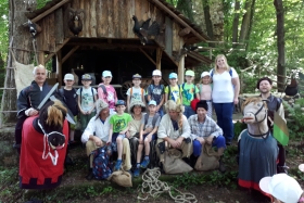 Obisk Ravbarske vasi in Mozirskega gaja