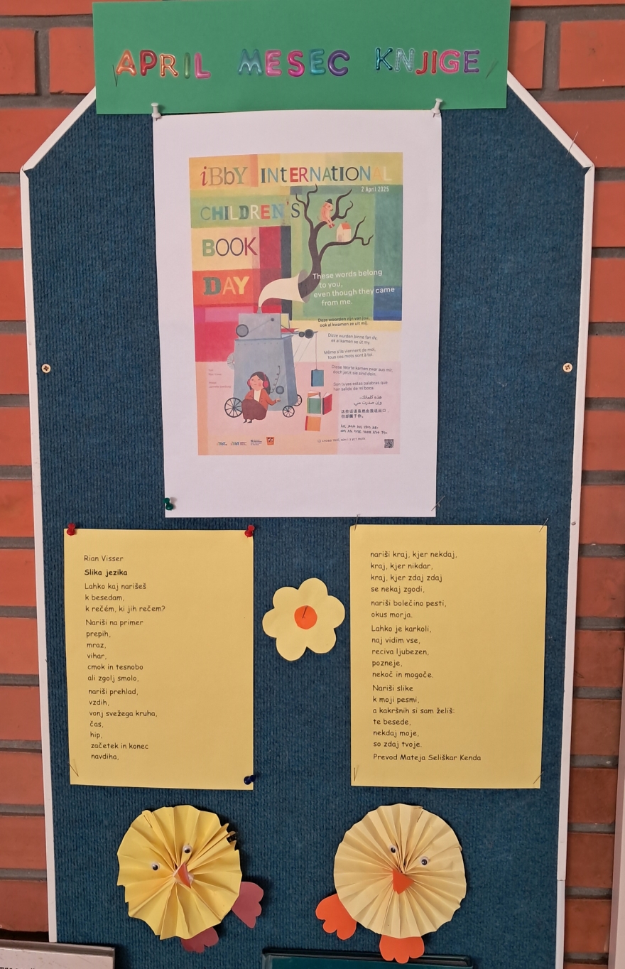 April-mesec knjige