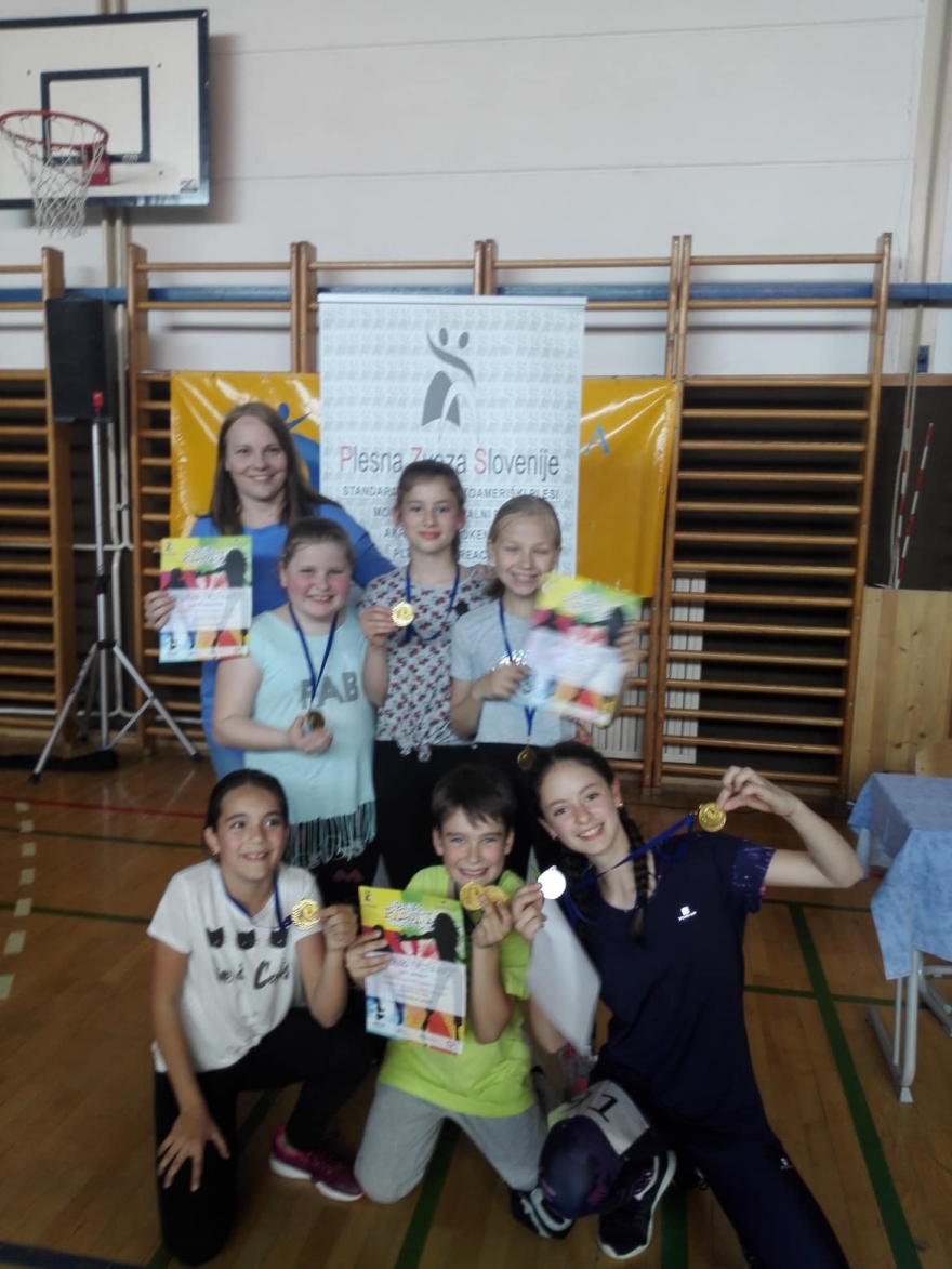 Zmaga OŠ Livada na področnem plesnem tekmovanju