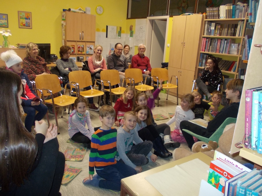 Čajanka v šolski knjižnici