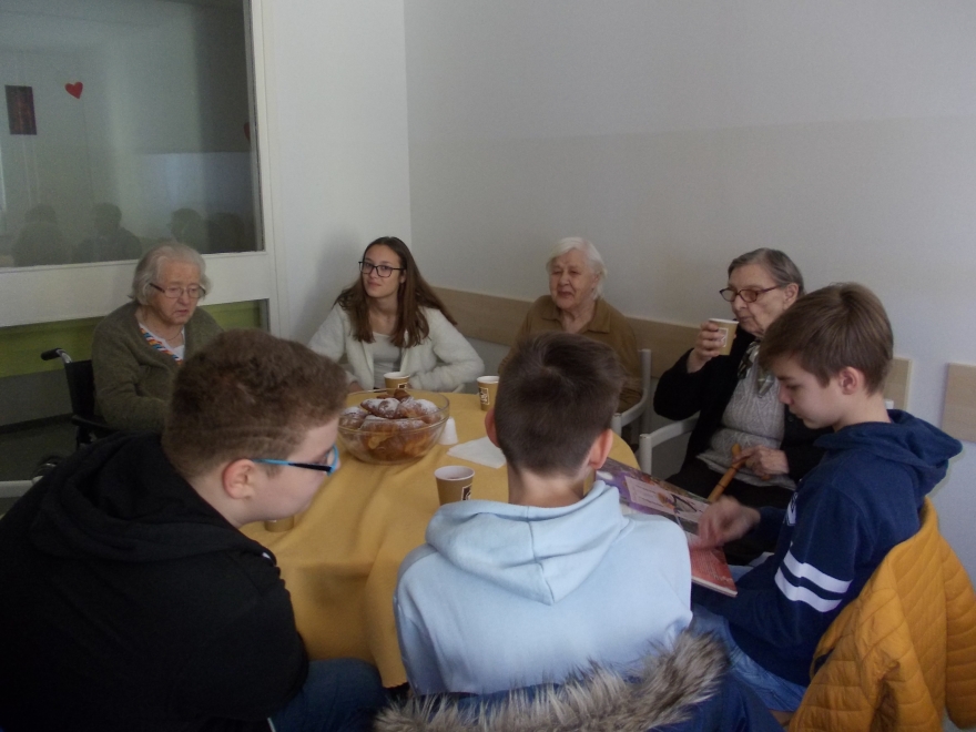 Bralna značka v domu starejših občanov