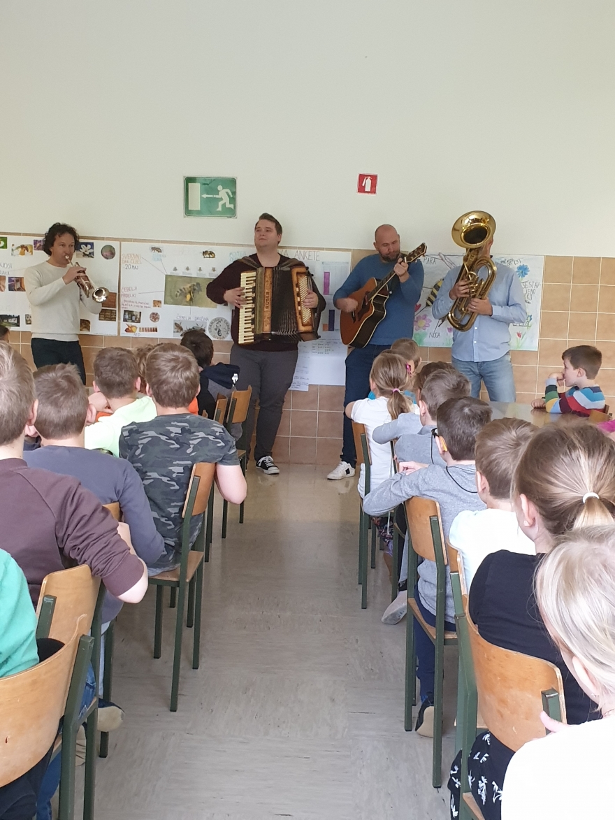 Obisk profesorjev iz Glasbene šole Velenje