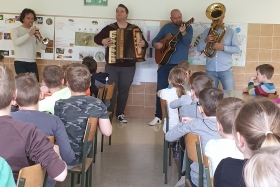 Obisk profesorjev iz Glasbene šole Velenje
