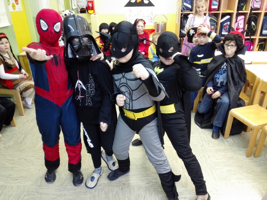 Pustni torek v prvem razredu