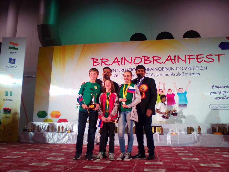 Mednarodno Brainobrain tekmovanje v abakusu, Dubaj