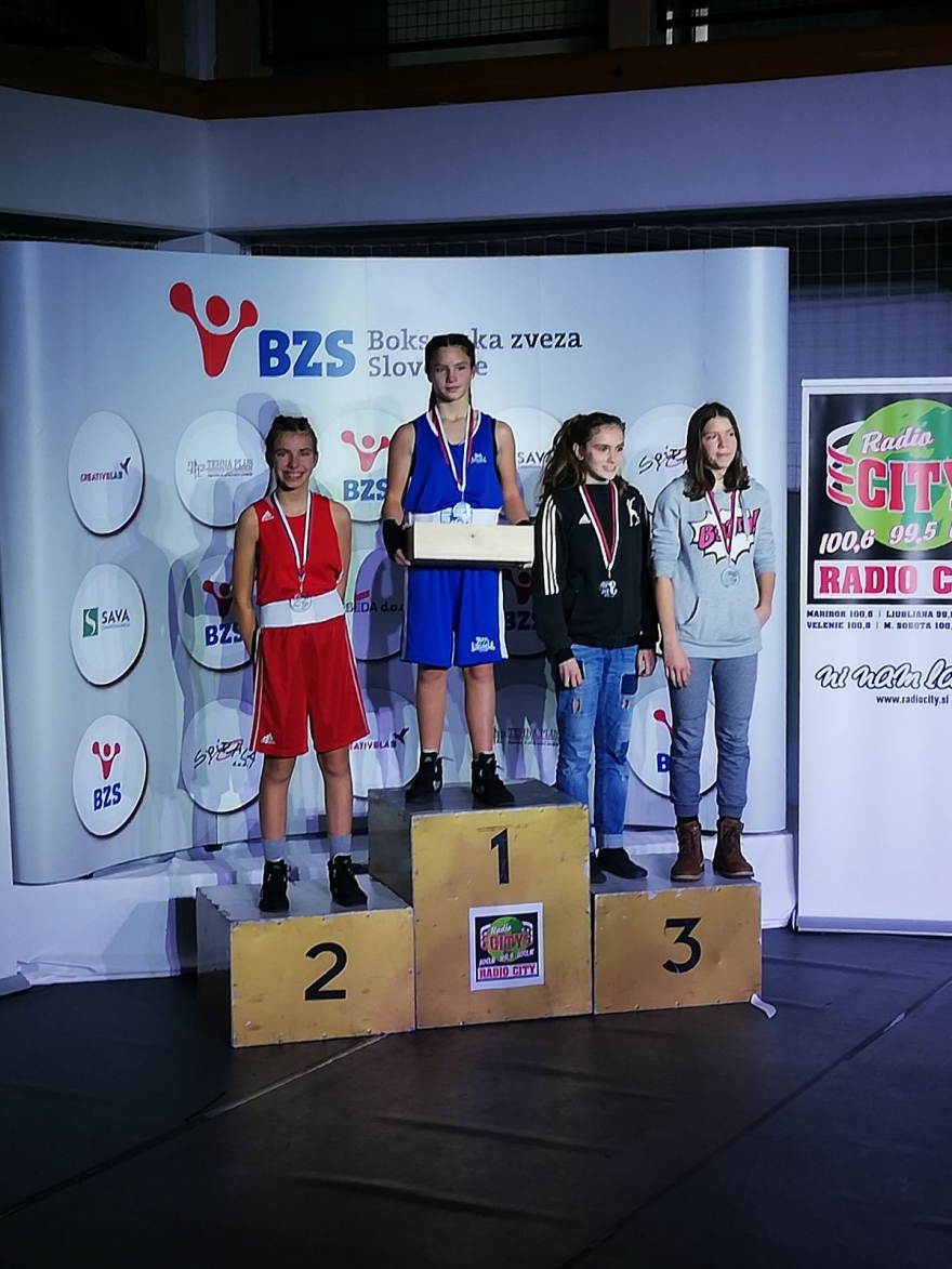 Nuša Prijević - 2. na DP v boksu