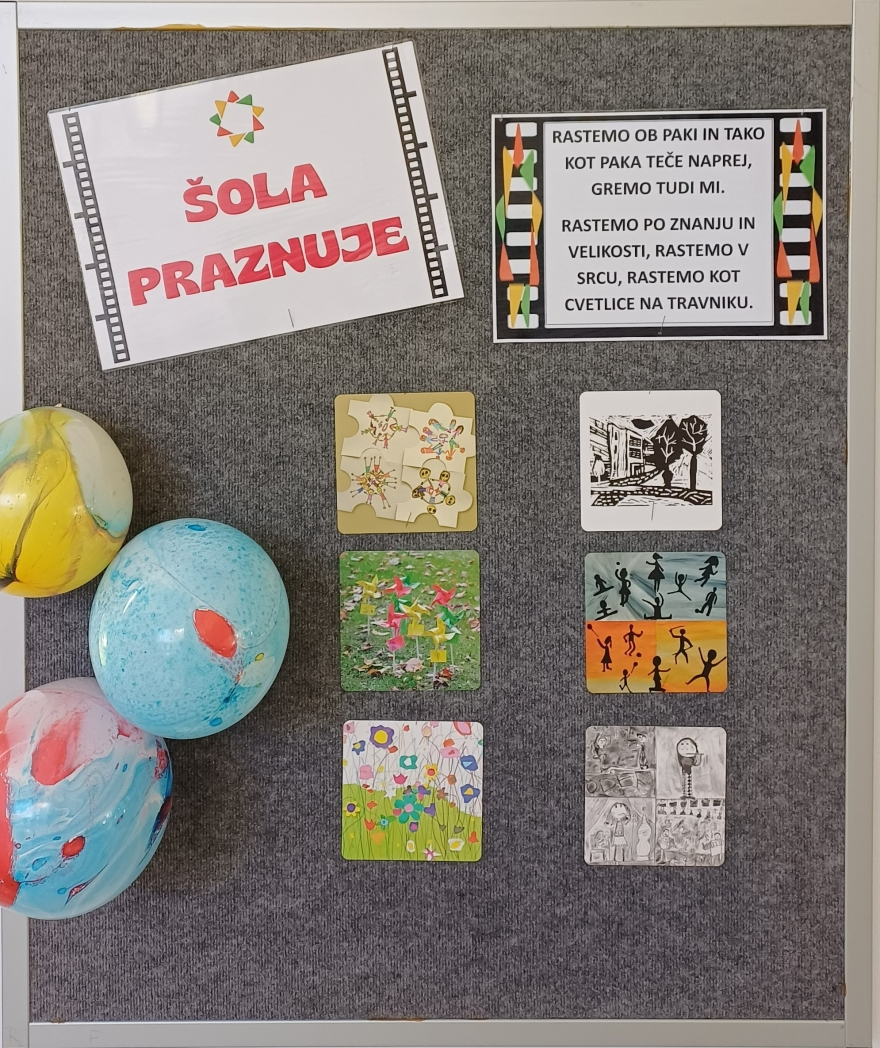 Danes naša šola praznuje