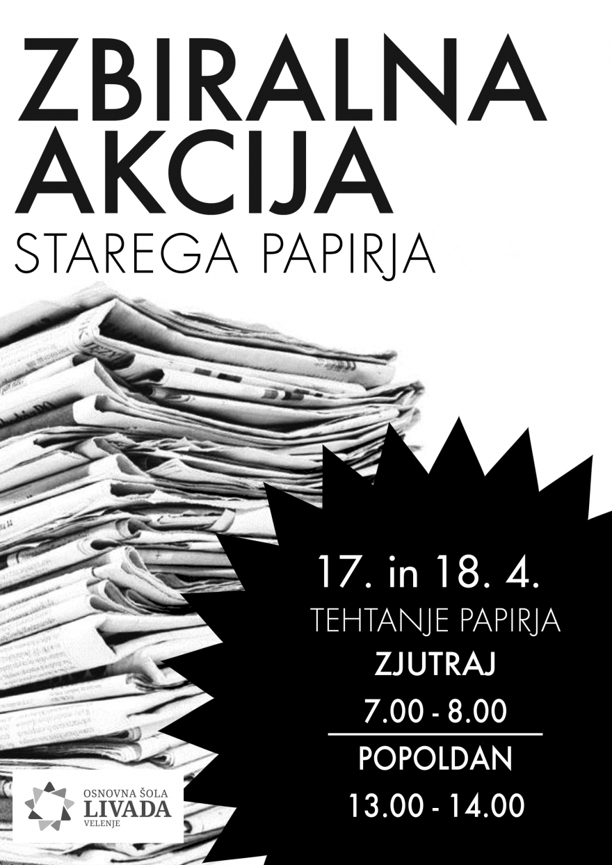 Zbiralna akcija papirja